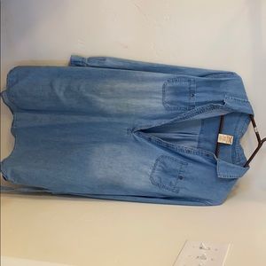 Jean shirt dress